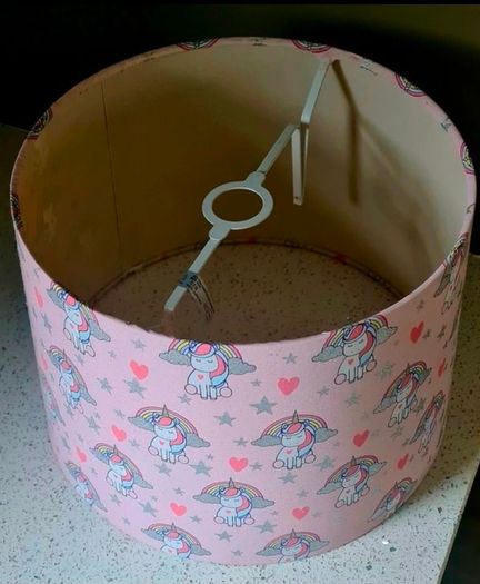 Unicorn pink lampshade