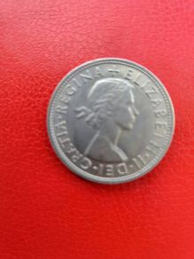 1962 British Half Crown 2/6