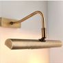 antique brass wall light Image 2