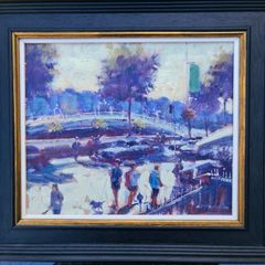 Norman Teeling oil painting