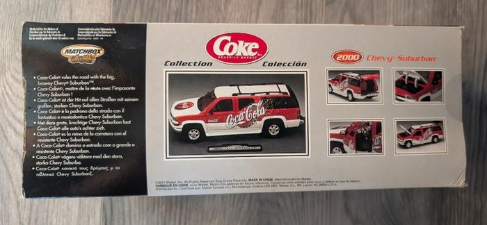 Matchbox Collectibles Coca-Cola 2000 Chevy Suburban Die-Cast 1:24