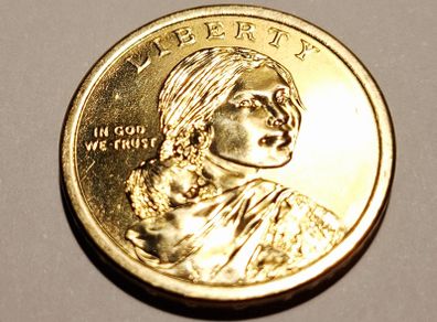 USA Native American Dollar coins