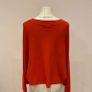 Massimo Dutti batwing cotton knit top size 12-14 Image 4