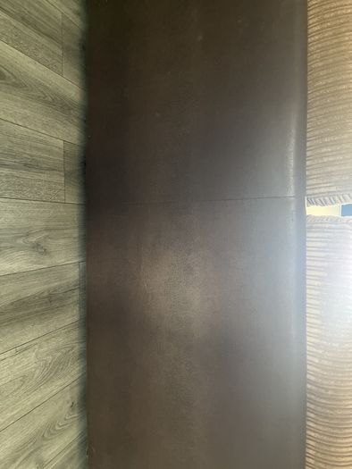 brown 3 seater