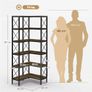 5-Tier L-Shaped Corner Bookshelf Image 4