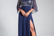 Virgos lounge Jojo cape maxi dress