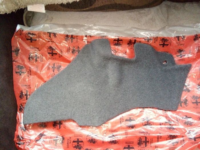 Alfa Romeo 147, Rh Interior Carpeted Side Panel 735297575 Rhd Vehicles Genuine