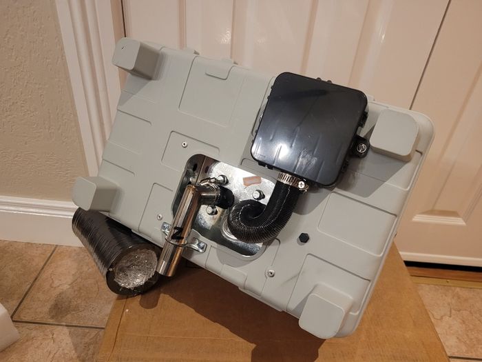 Toolbox style  Diesel / Kerosene Heater with Power Supply, Bluetooth App. Latest 2025/2026 model. Silent Pump.