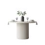 Extendable Dining Table 100 to 180cm with the metal base Image 3