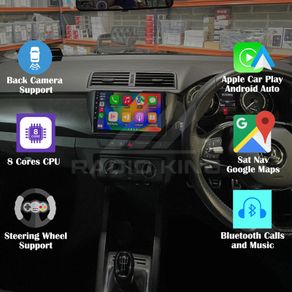 Premium Carplay Skoda Fabia Android Auto Audios
