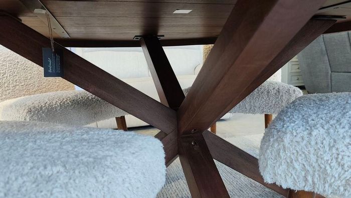 Round Dining Table, Ex Display Like New