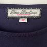 Paco boutique ladies navy top Image 3