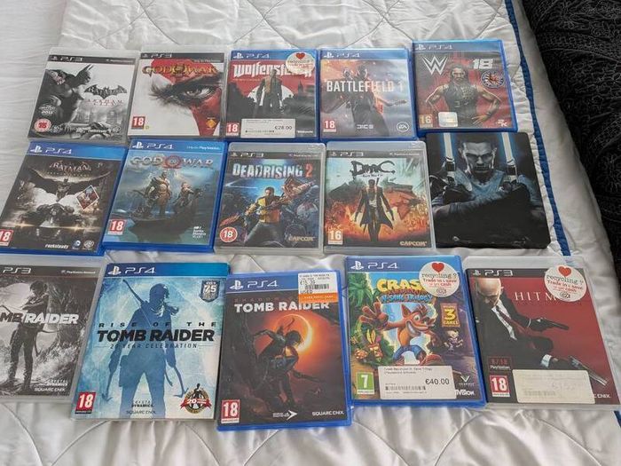 PS4 with PS4 & PS3 Games