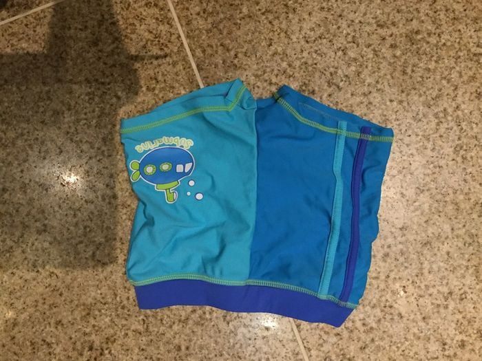 Lined boys swim suit. Age 18-24