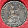 1853 Victoria Farthing Image 2