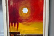 Original oil on canvas frames painting
