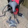 Kids Bicycle Carrier Seat and Saddle seat Image 5