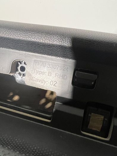 Mercedes A-class W117 2019 Bare Dash Dashboard Black Rhd