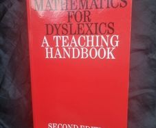 Mathematics for Dyslexics: A Teaching Handbook