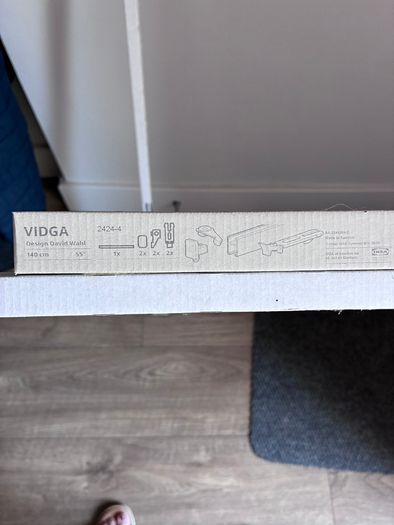 Ikea Curtain Rail 140cm X2 Unopened