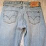 Vintage levis 501 Size 34/30 button fly light blue in good condition Image 4