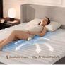 12 Inch King Size Mattress Medium Firm, OEKO-TEX Certified Hybrid King Bed Mattresses, 7-Zone Memory Foam Mattress with Pocket Sprung for Body Support & Pressure Relief - 150x200x30cm Image 6