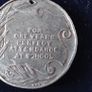 Antique School Attendance Medal Isle Of Ely Image 2
