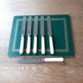 Newbridge Cuttlery 6 Knives Bone Handles Image 4