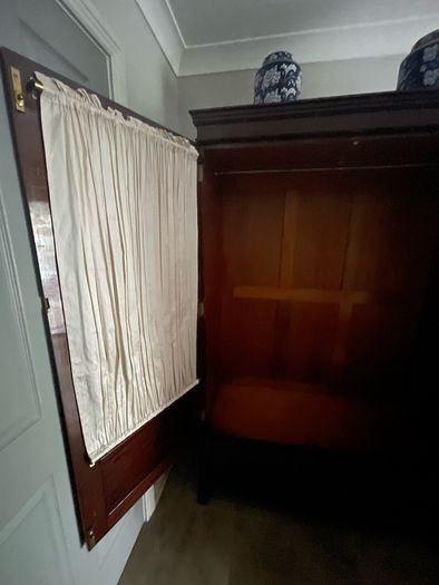 Edwardian mahogany armoire