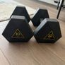 Hex Dumbbell Cross Training and Weight Training 10kg, black Image 2