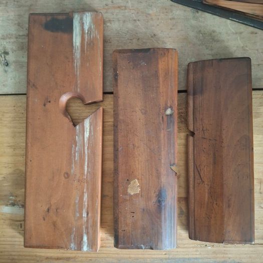 3 Antique French Moulding Planes