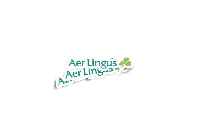 Aer Lingus Glossy Stickers 2-Pack