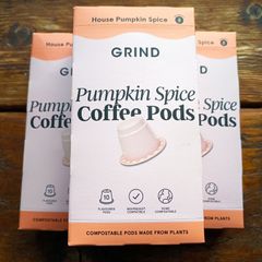 Grind House Pumpkin Spice Coffee Pods Bundle - 3 Pack (29 Pods Total)