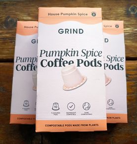 Grind House Pumpkin Spice Coffee Pods Bundle - 3 Pack (29 Pods Total)