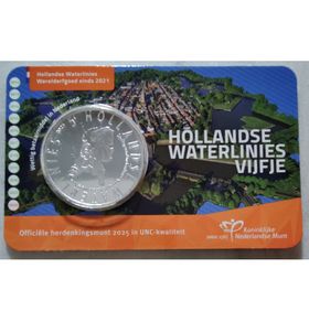 Netherlands 5 Euro Uncirculated Coin 2026 - Dutch Water Defence Lines