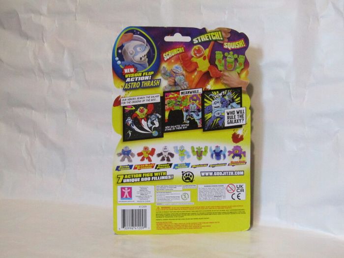 Heroes of Goo Jit Zu Galaxy Attack Hero Pack Astro Thrash Shark Figure Brand New Sealed Rare Hard To Find