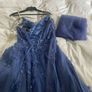 Debs dress Grantley Periwinkle Dress. Image 7