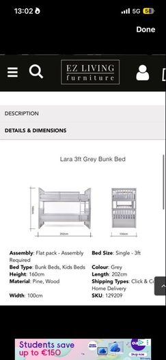 bunk bed