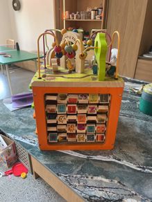 Zany Zoo activity cube