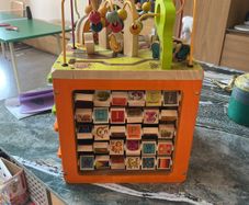 Zany Zoo activity cube