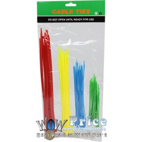 100PCS Plastic Nylon Cable TIES
