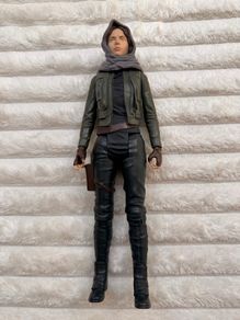 Star Wars Rogue One approx.  12-Inch Sergeant Jyn Erso Figure Used Please see photos