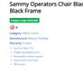 Operator Chair SAMMY Mesh Back (x6) NEW Image 2