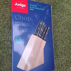 Judge Knife Block Set 5 Piece