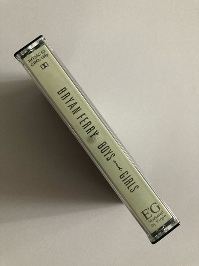 Bryan Ferry Boys and Girls Cassette Tape EX/NM