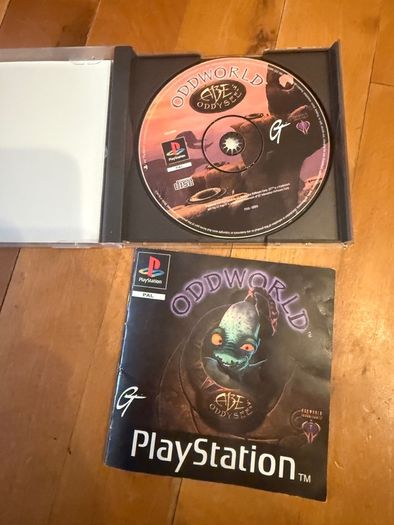 Oddworld: Abe's Oddysee - PlayStation 1 (PS1) Game - Boxed with Manual