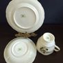 Fabulous Arklow Pottery Bone China Trio in Excellent Cabinet Condition - a Lovely Floral Pattern in White, Yellow and Green Image 5