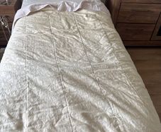 Single bed becomes double bed