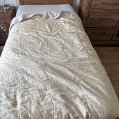 Single bed becomes double bed