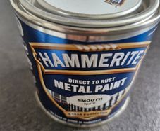 Hammerite paint 250ml white NEW